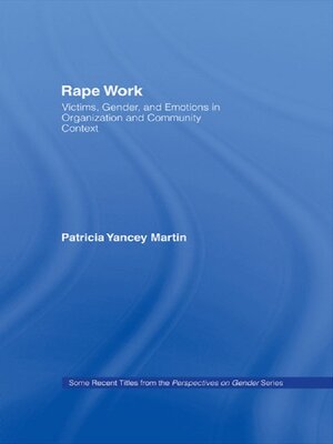 cover image of Rape Work